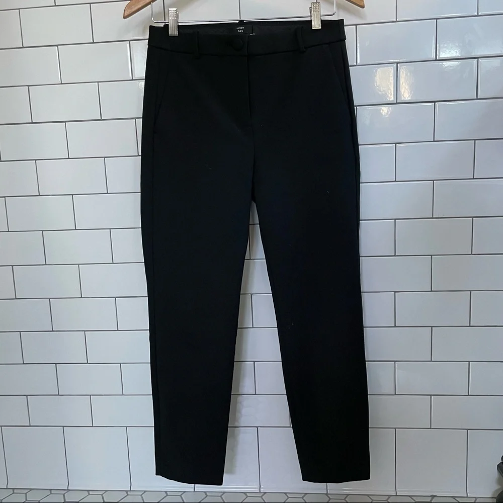 J. Crew High-rise Cameron Pants Size 6 Black - Picture 5 of 6